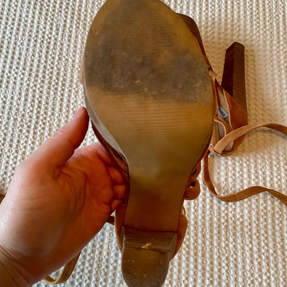 Steve Madden Strappy Platform Heels - Picture 7 of 8